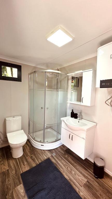 Luxe Tiny House Bij Het Leekstermeer Matsloot Ngoại thất bức ảnh